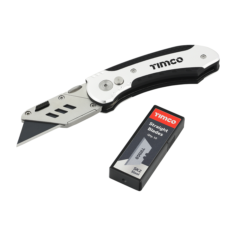 TIMCO Folding Utility Knife & Blades